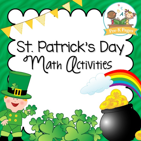 St. Patrick's Day Math Activities - Pre-K Pages