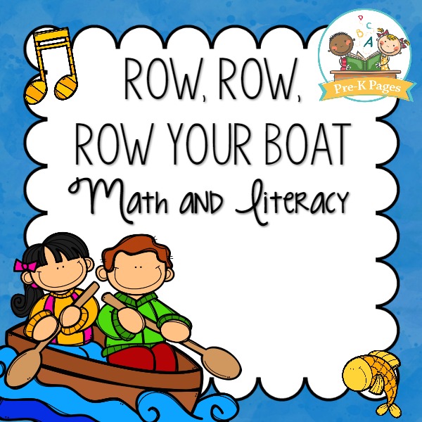 Row Your Boat Preview - Pre-K Pages