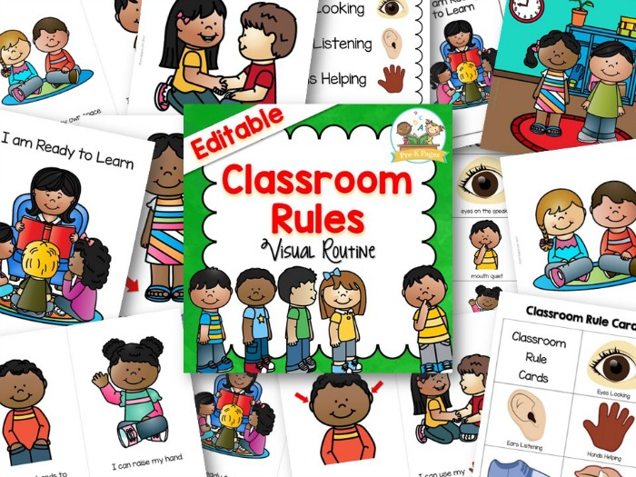 Preschool Classroom Rules Book