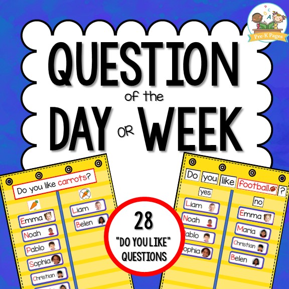Question of the Day Do You Like PreK Pages