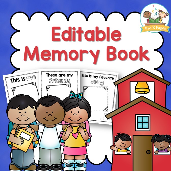Preschool Memory Book Free Printable