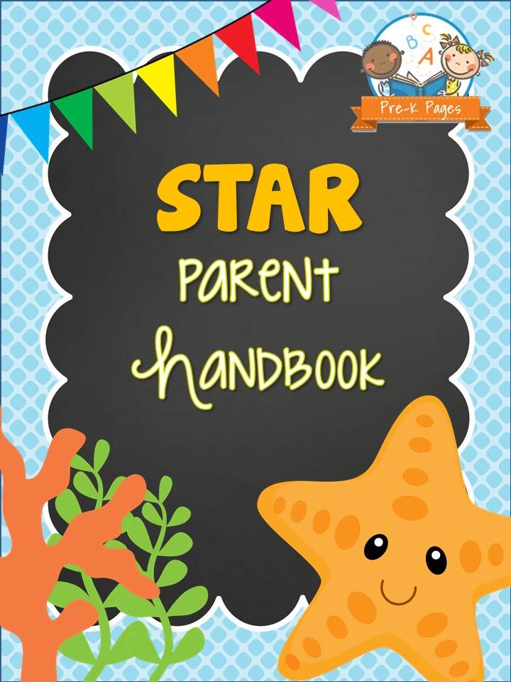 Starfish Parent Handbook - Pre-K Pages