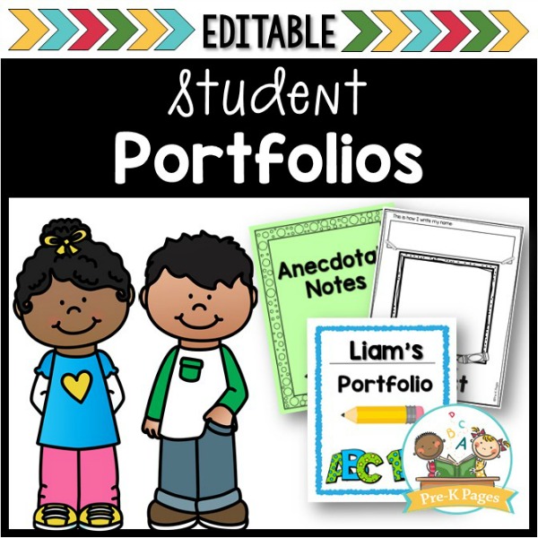 Student Portfolio - Pre-K Pages