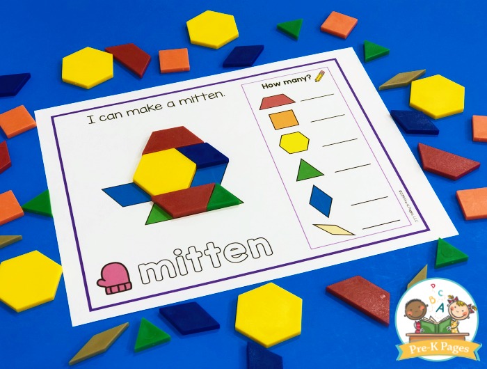 pattern blocks mats