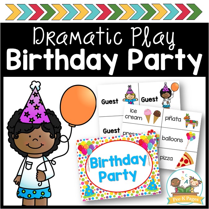 Birthday Party Dramatic Play