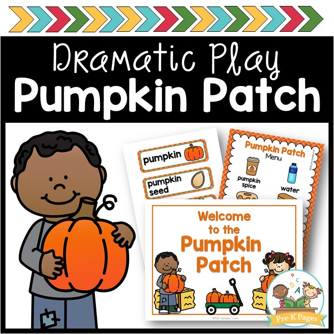 Dramatic Play Pumpkin Patch PreK Pages