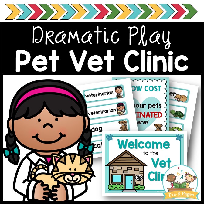 Dramatic Play Vet Clinic Pre K Pages