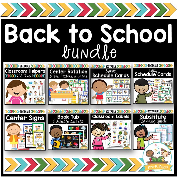 Printables And Back To School Activities For Preschool And Kindergarten