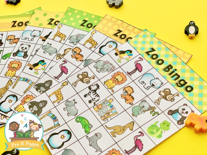 Animal Bingo Free Printable