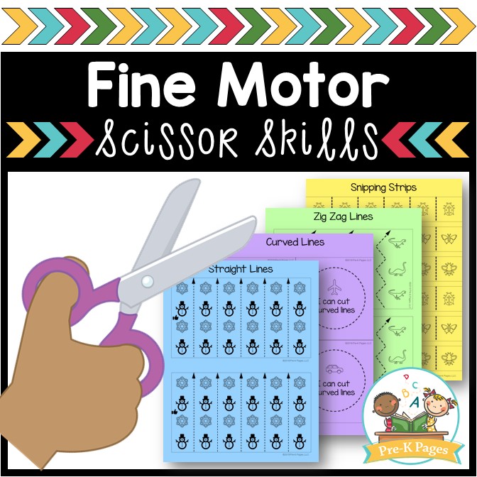  Fine Motor Practice Cutting Pages Bundle
