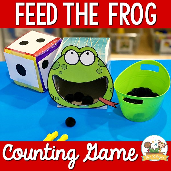 Feed the Frog Counting Game