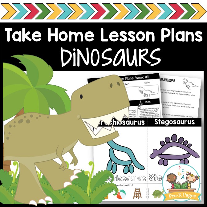 pre k dinosaur lesson plans