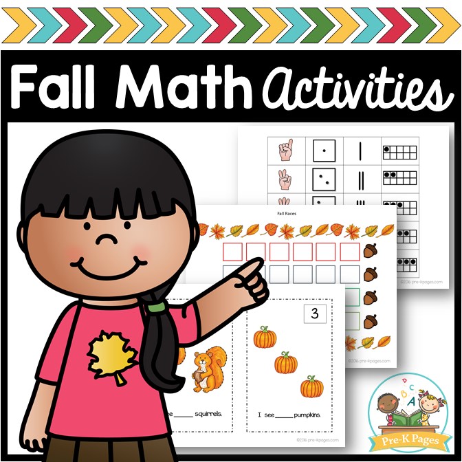 Fall Math Activities for Preschool