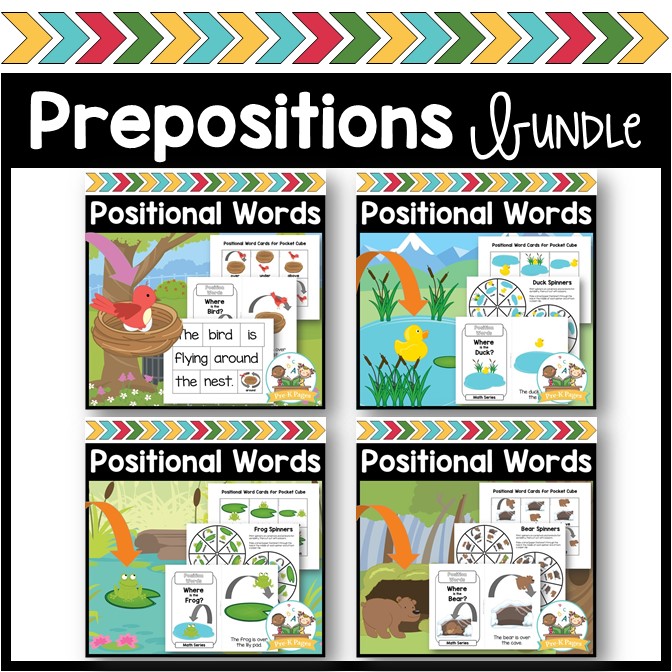 Prepositions Activity Bundle