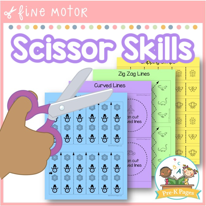Scissor Skills Printables