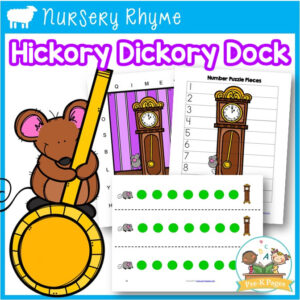 Hickory Dickory Dock Literacy and Math