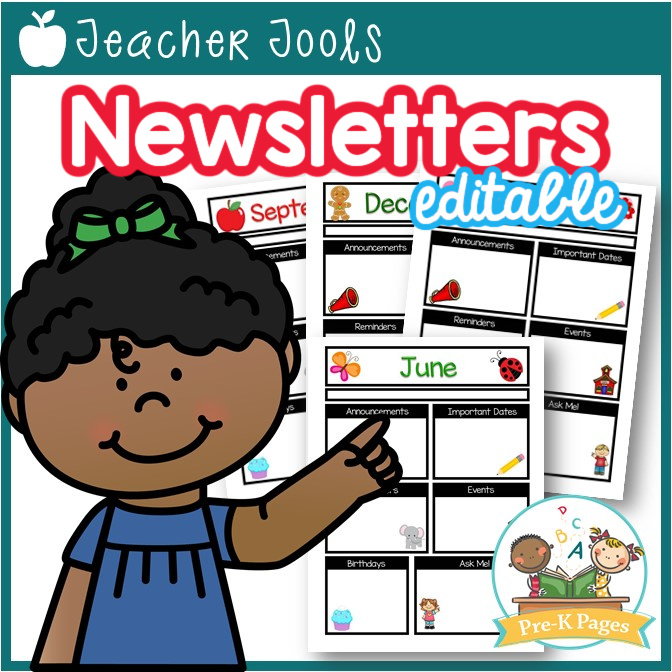 examples of newsletters for preschool parents