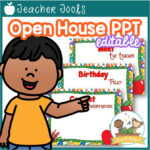 Preschool Open House Template
