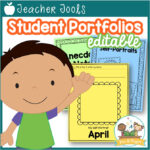 Editable Student Portfolios for Preschool