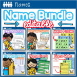 Name Activity Bundle for Preschool and Pre-K