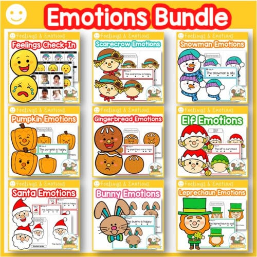Download Feelings and Emotions Bundle - Pre-K Pages
