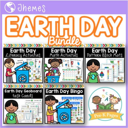 Earth Day Bingo - Pre-K Pages