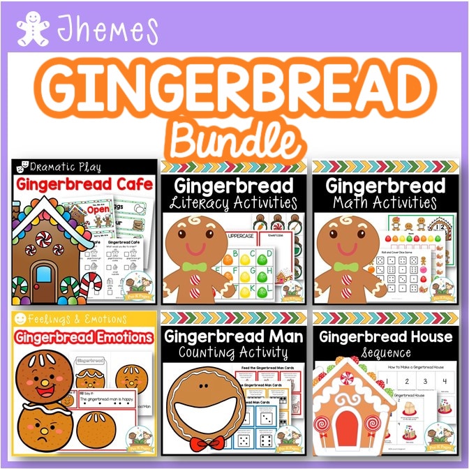 Preschool Gingerbread Man Activities