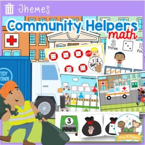 Community Helper Math Activities