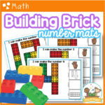 Building Brick Number Mats