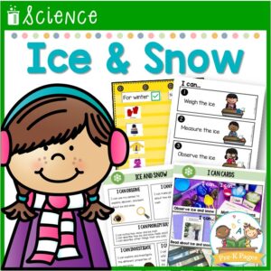 Ice and Snow Science Unit for Pre-K and Preschool