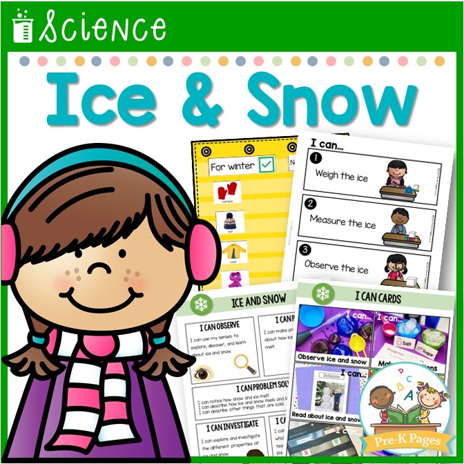 Ice and Snow Science Unit for Preschool